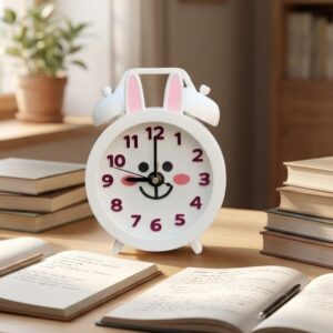 Rabbit Alarm Clock For Table, Bedroom, Bedside Decoration Cute Alarm Clock Student Gift