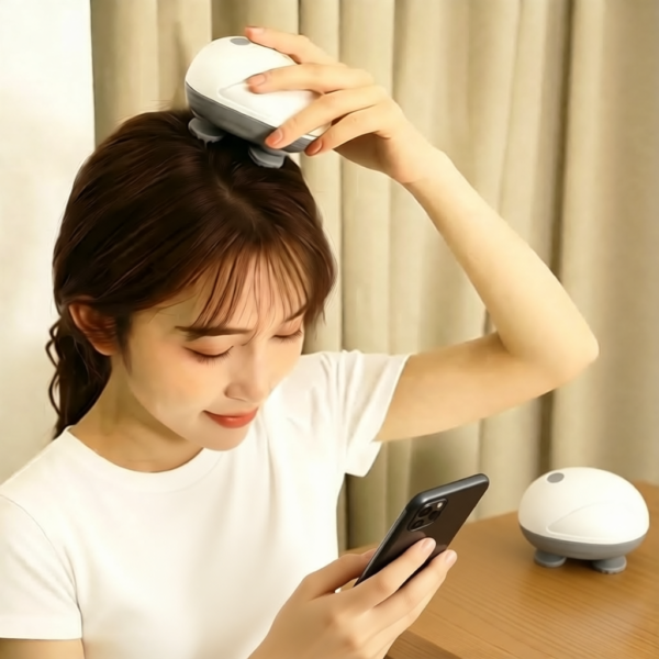 Electric Scalp Massager Deep Massage Rechargeable
