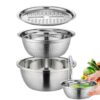 WhatsApp Image 2026-03-11 at 1.47.07 PM 3 In 1 Stainless Steel Drain Basket Vegetable Cutter